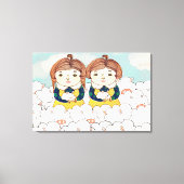 Twins 2013 canvas afdruk (Voorkant)