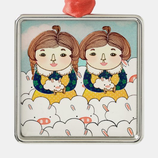 Twins 2013 metalen ornament (Voorkant)