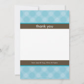 TWINS BABY BEDANKT :: harmonie 5P (Achterkant)