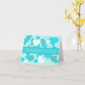 Twins Baby Boy gefeliciteerd Kaart (Gele Bloem)