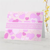 Twins Baby Girls gefeliciteerd Kaart (Gele Bloem)