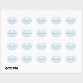 Twins Baby Konijnenkonijn Baby shower Sticker (Vel)