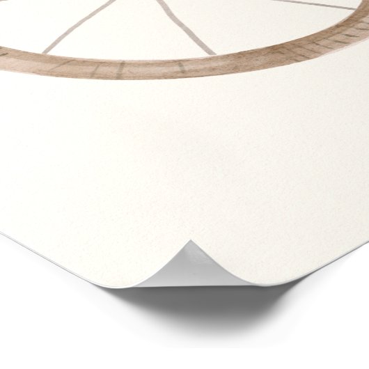 Twins Baby shower Schattige Monkey Double Trouble Poster (Hoek)