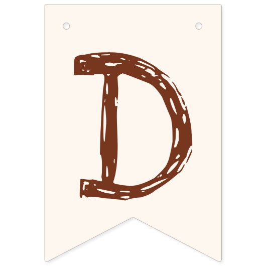 Twins Baby shower Schattige Monkey Double Trouble Vlaggetjes (Tweede vlag)