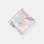 Twins Baby shower Servet (Hoek)