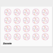 Twins Baby shower Stickers (Vel)