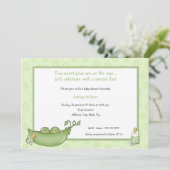 Twins Baby Shower-uitnodigingen Kaart (Staand voorkant)