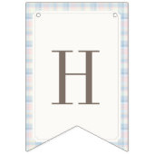 Twins Beary First Happy Birthday Vlaggetjes (Tweede vlag)