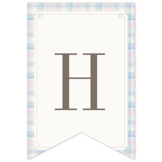 Twins Beary First Happy Birthday Vlaggetjes (Tweede vlag)