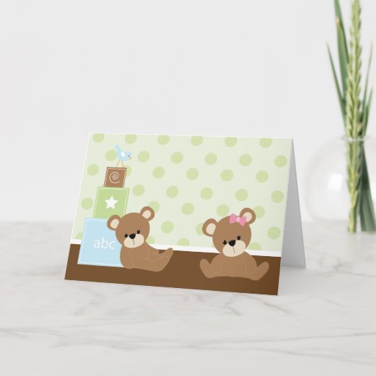 Twins Bedankkaart (Voorkant)