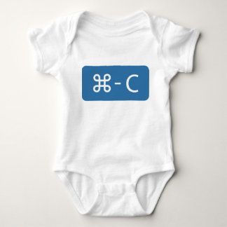 Twins Blue Command - C 'Copy'-Shirt Romper