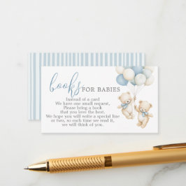 Twins Books for Babies Request Card Informatiekaartje