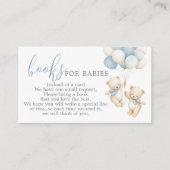 Twins Books for Babies Request Card Informatiekaartje (Voorkant)