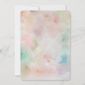 Twins Boy and Girl Baby shower Invitation Kaart (Achterkant)