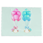 Twins Boy en Girl Groot Cadeauzakje (Achterkant)