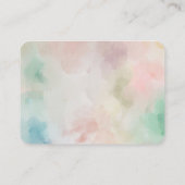 Twins Boy en Meisje Douche Enclosure Kaart (Achterkant)