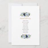 Twins Boys Baby shower uitnodiging (Achterkant)