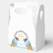 Twins Boys 'Ice Cream Birthday Party Favoriete Box Bedankdoosjes (Geopend)