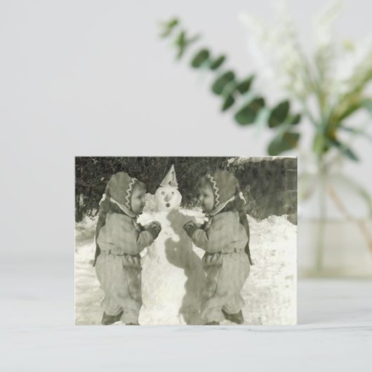 Twins Briefkaart (Staand voorkant)