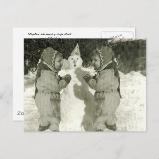 Twins Briefkaart (Voorkant / Achterkant)