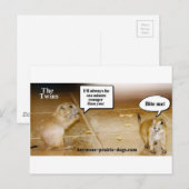 Twins Briefkaart (Voorkant / Achterkant)