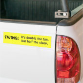 TWINS-bumpersticker Bumpersticker (Op Truck)