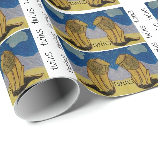 Twins Cadeaupapier (Rol Hoek)