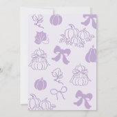 Twins Clothesline Little Boo Baby shower Kaart (Achterkant)