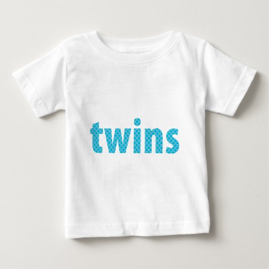 TWINS COLLECTIE - jongens {aqua} (Voorkant)