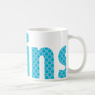 TWINS COLLECTIE - jongens {aqua} Koffiemok