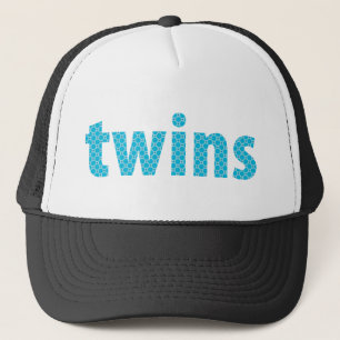 TWINS COLLECTIE - jongens {aqua} Trucker Pet