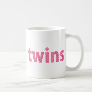 TWINS COLLECTIE - meisjes {roze} Koffiemok
