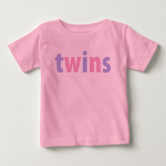 TWINS COLLECTIE - meisjes {violet + roze} (Voorkant)