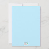 Twins Dino Roar verjaardagsfeestje Kaart (Achterkant)