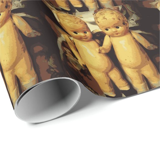 Twins Dolls Cadeaupapier (Rol Hoek)