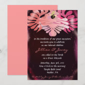 Twins Dove of Peace B'nai Bat Mitzvah Uitnodiging (Voorkant / Achterkant)