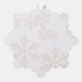 Twins Eerste Kerst Polar Beer Ornament (Achterkant)