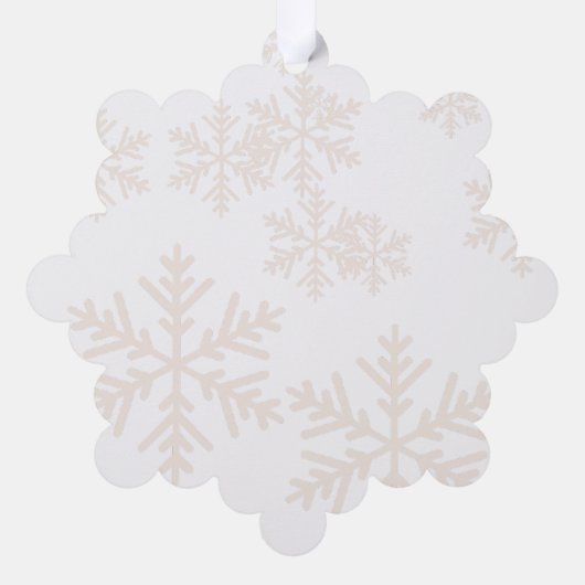 Twins Eerste Kerst Polar Beer Ornament Kaart (Achterkant)