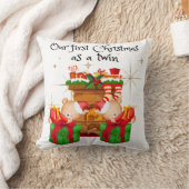 Twins eerste kerstkussen kussen (Deken)