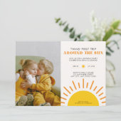 TWINS Eerste reis rond de eerste verjaardag van de Kaart (Staand voorkant)