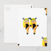 twins emoji briefkaart (Voorkant / Achterkant)