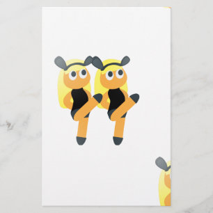 twins emoji briefpapier