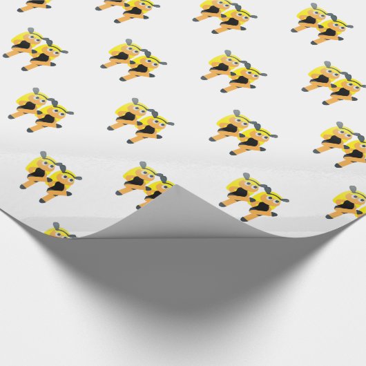 twins emoji cadeaupapier (Hoek)