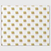 twins emoji cadeaupapier (Vlak)