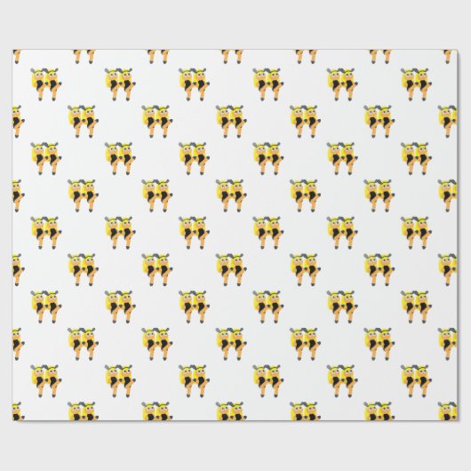 twins emoji cadeaupapier (Vlak)