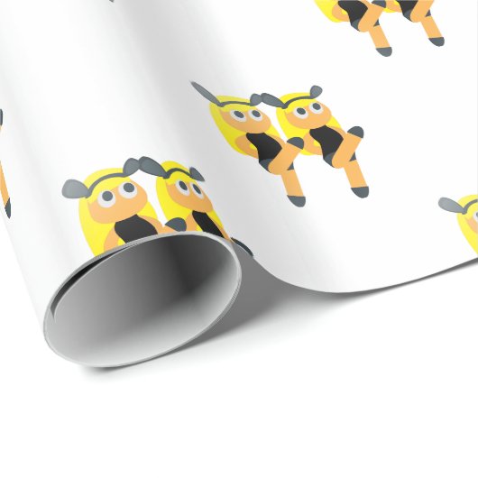 twins emoji cadeaupapier (Rol Hoek)