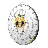 twins emoji dartbord (Voorkant Rechts)