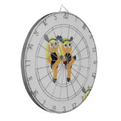 twins emoji dartbord (Voorkant Links)