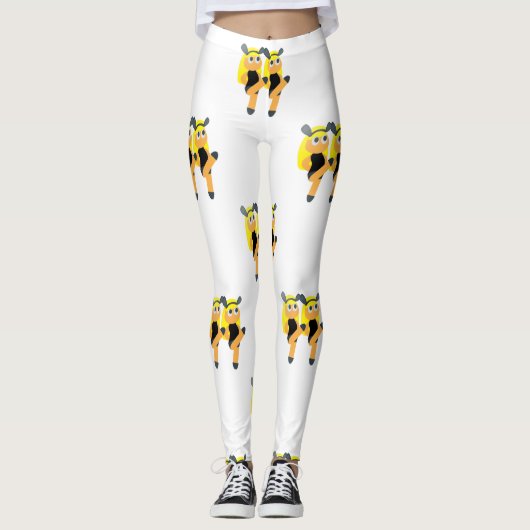 twins emoji leggings (Voorkant)