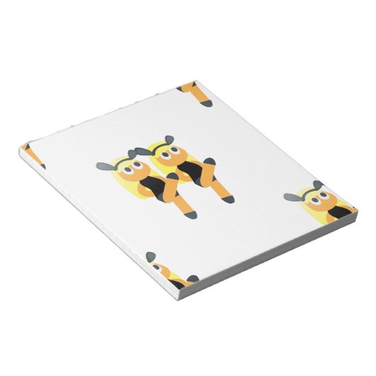 twins emoji notitieblok (Schuin)